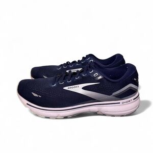 Brooks ghost 15 navy blue running athletic sneakers size 11 mens